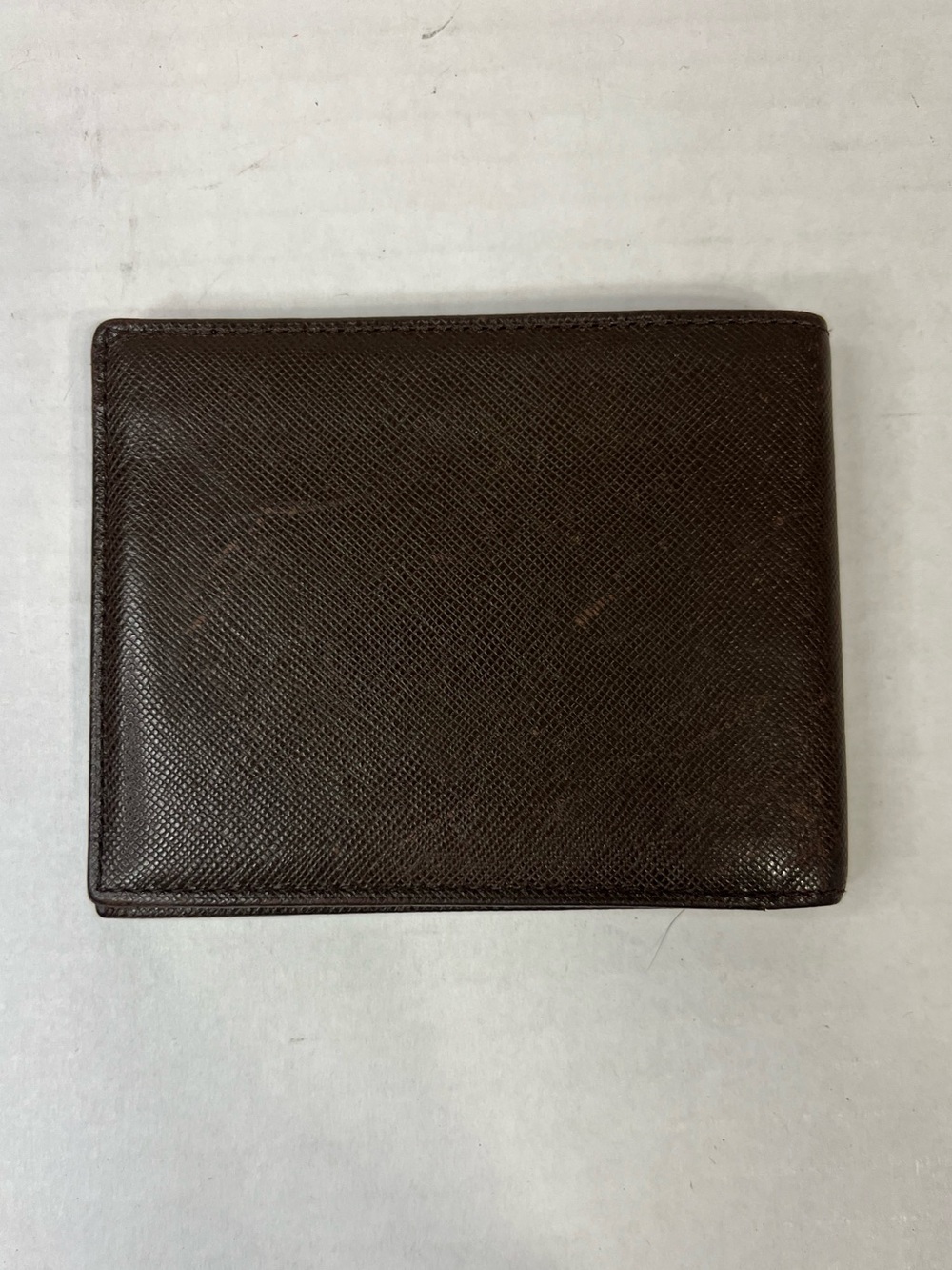 Burberry Bifold Wallet in a dark brown saffiano leather - Picture 2 of 14